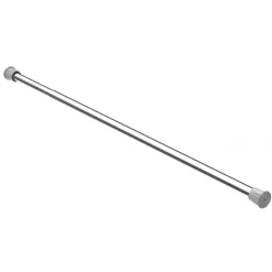Barre de penderie téléscopique en acier chromé - 750-1150 mm AMBOS