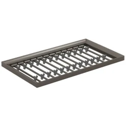 Barre de porte-jupes avec pinces pour tiroir 4 côtés Excessories SALICE