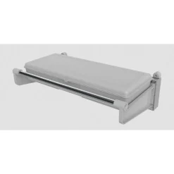 Barre porte-vêtements murale avec coffre de rangement AMBOS