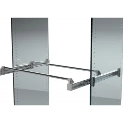 Barres de support coulissantes pour rangements de penderie AMBOS