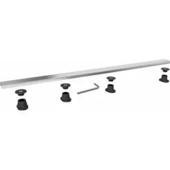 Barrette de finition inox - pour receveur Riolito - Wedi Fundo Wedi