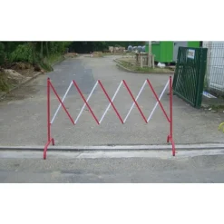 Barrière de chantier extensible 230 cm en acier VISO
