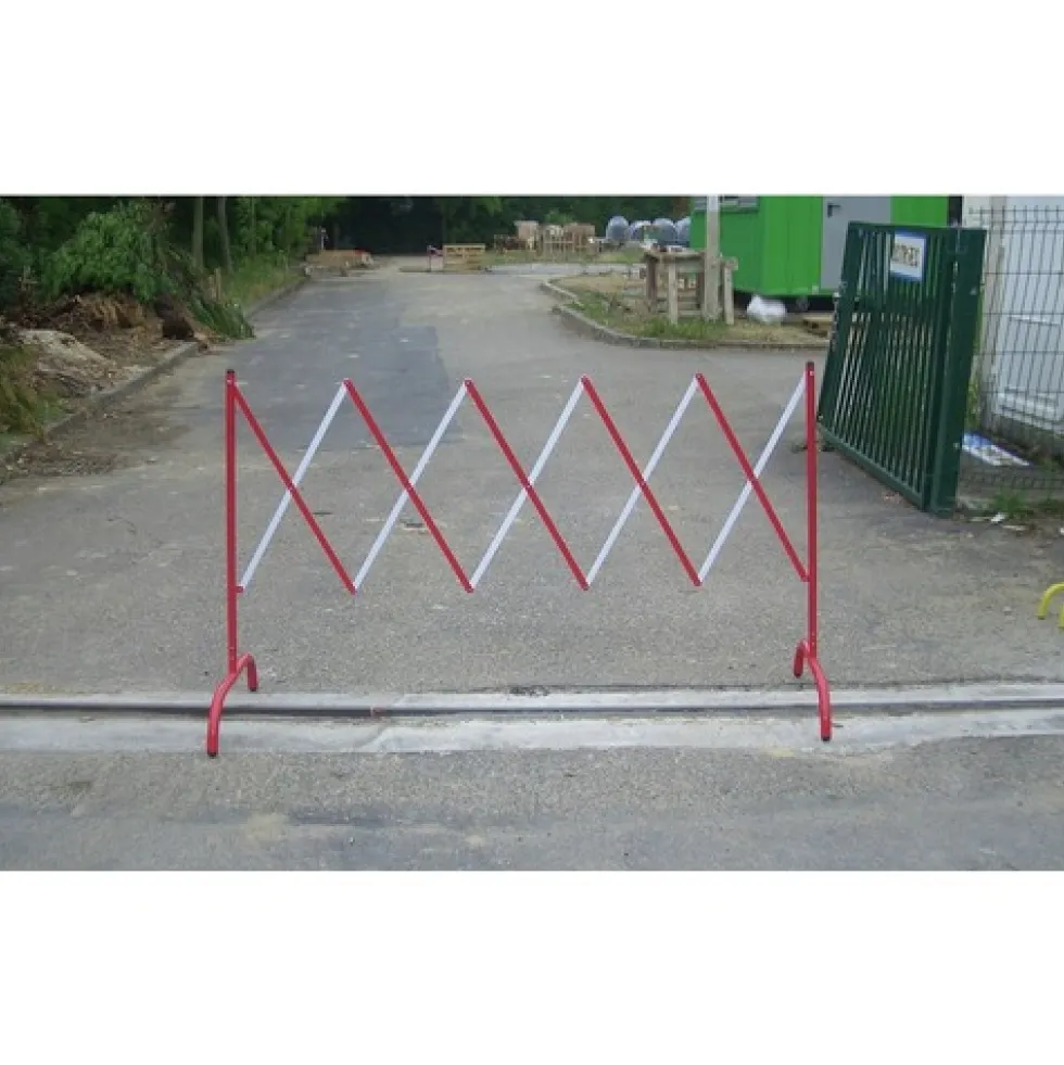 Barrière de chantier extensible 230 cm en acier VISO