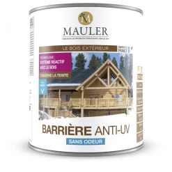 Barrière protection anti-UV pour bois extérieur sans odeur Mauler