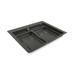 Base pour poubelle de tri sélectif - gris anthracite EMUCA