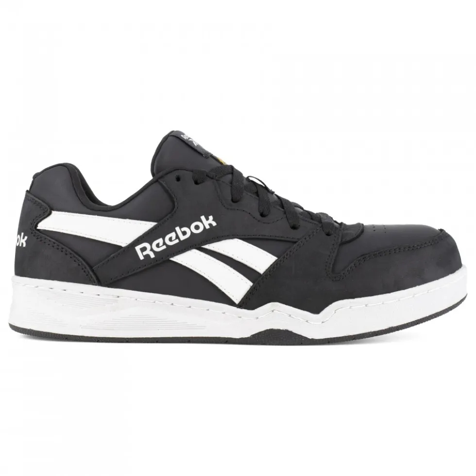 Baskets de sécurité BB4500 SAFETY S3S SRC HRO ESD - cuir noir et blanc Reebok