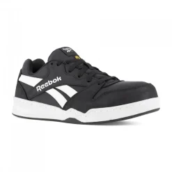 Baskets de sécurité BB4500 SAFETY S3S SRC HRO ESD - cuir noir et blanc Reebok