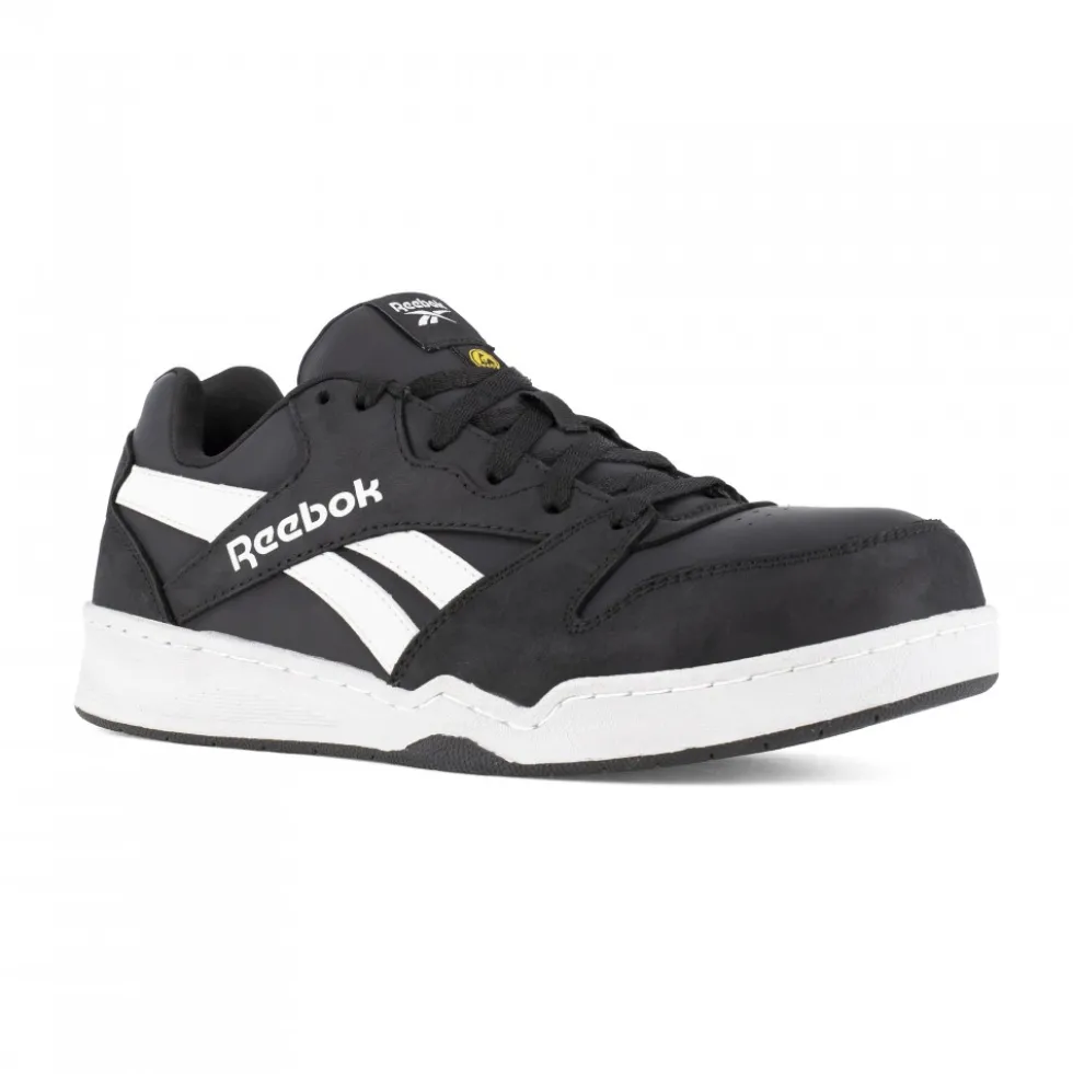 Baskets de sécurité BB4500 SAFETY S3S SRC HRO ESD - cuir noir et blanc Reebok