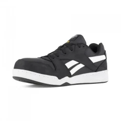 Baskets de sécurité BB4500 SAFETY S3S SRC HRO ESD - cuir noir et blanc Reebok