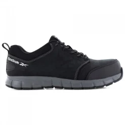 Baskets de sécurité en cuir EXCEL LIGHT S3 SRC ESD HRO – noir Reebok