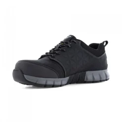Baskets de sécurité en cuir EXCEL LIGHT S3 SRC ESD HRO – noir Reebok