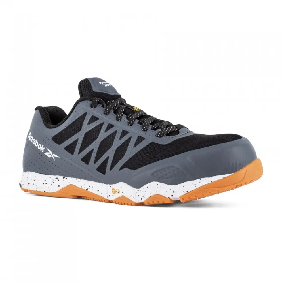 Baskets de sécurité SPEED TR SAFETY S1PS SR ESD - gris et orange Reebok