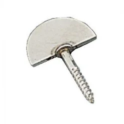 Battements de persienne à vis à bois - Acier inox brossé 316 L TORBEL