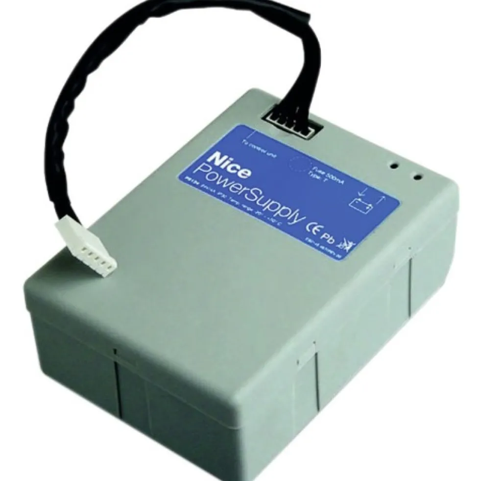 Batterie de secours 24 Volts pour automatismes de portes et portails NICE