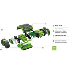 Batterie EGO Power+ - 56 volts - 2 à 10 Ah EGO
