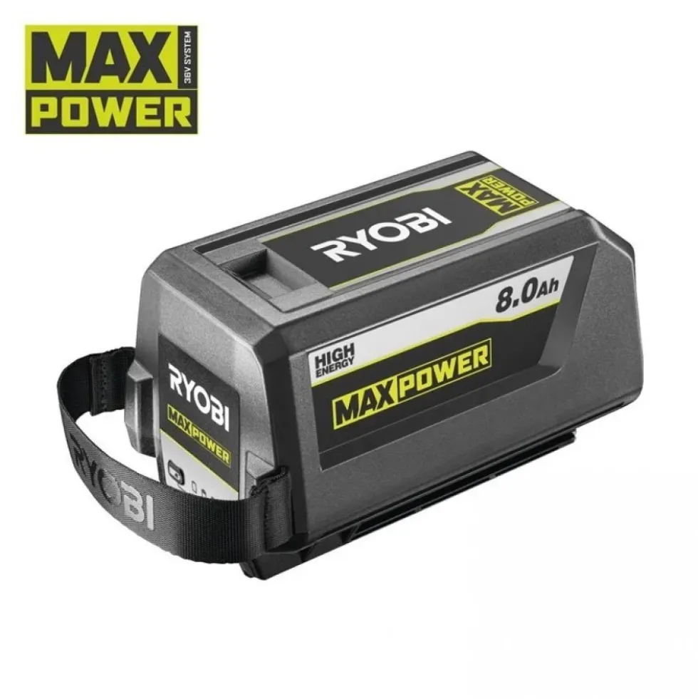 Batterie 36V MaxPower™ - High Energy - 8,0 Ah - RY36B80B RYOBI