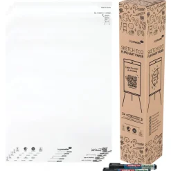 Bloc de papier Sketch Eco pour chevalet de conférence Legamaster