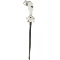 Bloc guide repliable pour volet roulant à manivelle - longueur 215 mm Interges