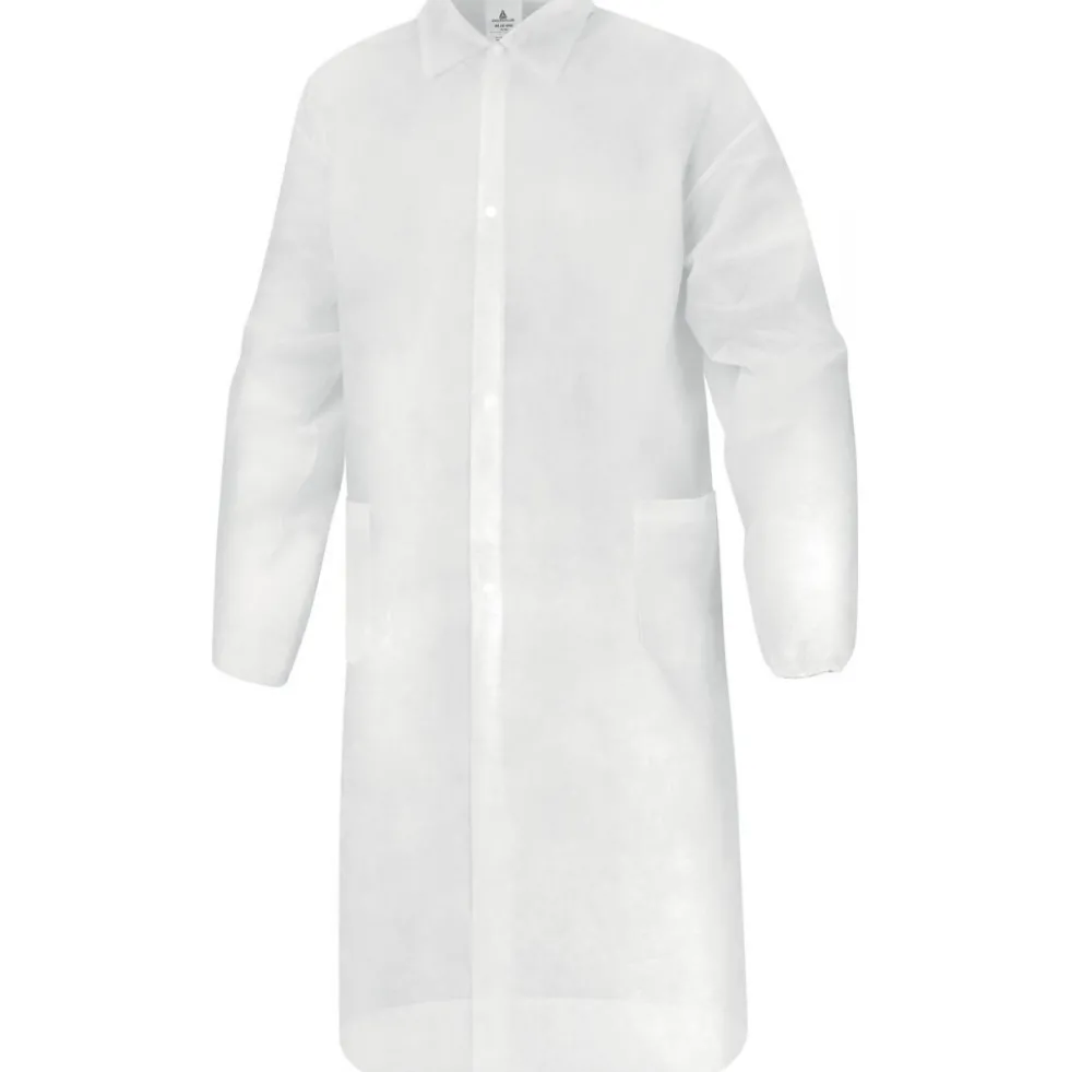 Blouse polypropylène non-tissé jetable - milieu alimentaire DELTA PLUS
