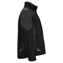 Blouson softshell noir avec fermeture à rabat GALAXY 8810 ENGEL