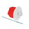 Boite d'encastrement - point au centre - pour plafond creux DEBFLEX