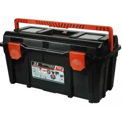 Boite à outils plateau amovible + organiseur - 480 x 258 x 255 mm TAYG
