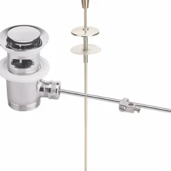 Bonde de lavabo automatique - à clapet NICOLL