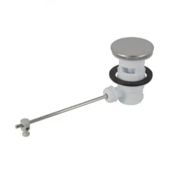 Bonde de lavabo automatique sans tirette - en polypropylène blanc NICOLL