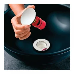 Bonde de lavabo à pression avec siphon gain de place Ø32 - Nano 6.7 WIRQUIN PRO