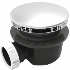 Bonde douche extra-plate diamètre 90 mm - sortie orientable - Minime VALENTIN