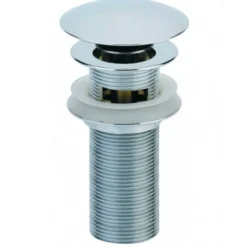 Bonde lavabo Digiclic pour vasque avec trop plein H130 mm VALENTIN
