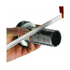 Bonde lavabo universelle à grille avec/ss trop plein H100 mm recoupable VALENTIN