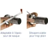 Bonde universelle à écoulement libre recoupable pour lavabo VALENTIN