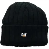 Bonnet - 100% acrylique - avec logo CAT - noir - C443 Caterpillar