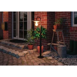 Borne extérieure Bollard 230 V à équiper - E27 - IP44 - anthracite PAULMANN
