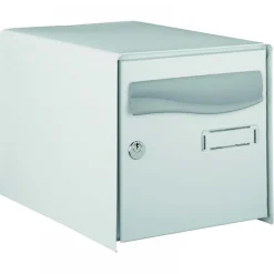 Boîte aux lettres - 1 porte - Gris 7035 - Rbox-Lys DECAYEUX