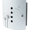 Boîte à clés - à motif contemporain Pissenlit - en inox - 6204/10 Ni BURG WACHTER