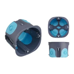 Boîte d'encastrement multimatériaux - D67x P50 mm - 1 poste - Stopair DEBFLEX
