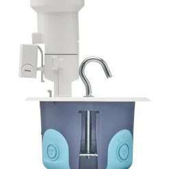 Boîte luminaire DCL multimatériaux Ø67/P50 avec douille E27 et crochet - Stopair DEBFLEX