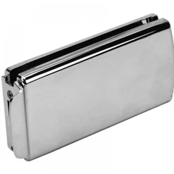 Boîtier gâche de miroiterie - chromé mat - Lagune 4309 ASSA ABLOY