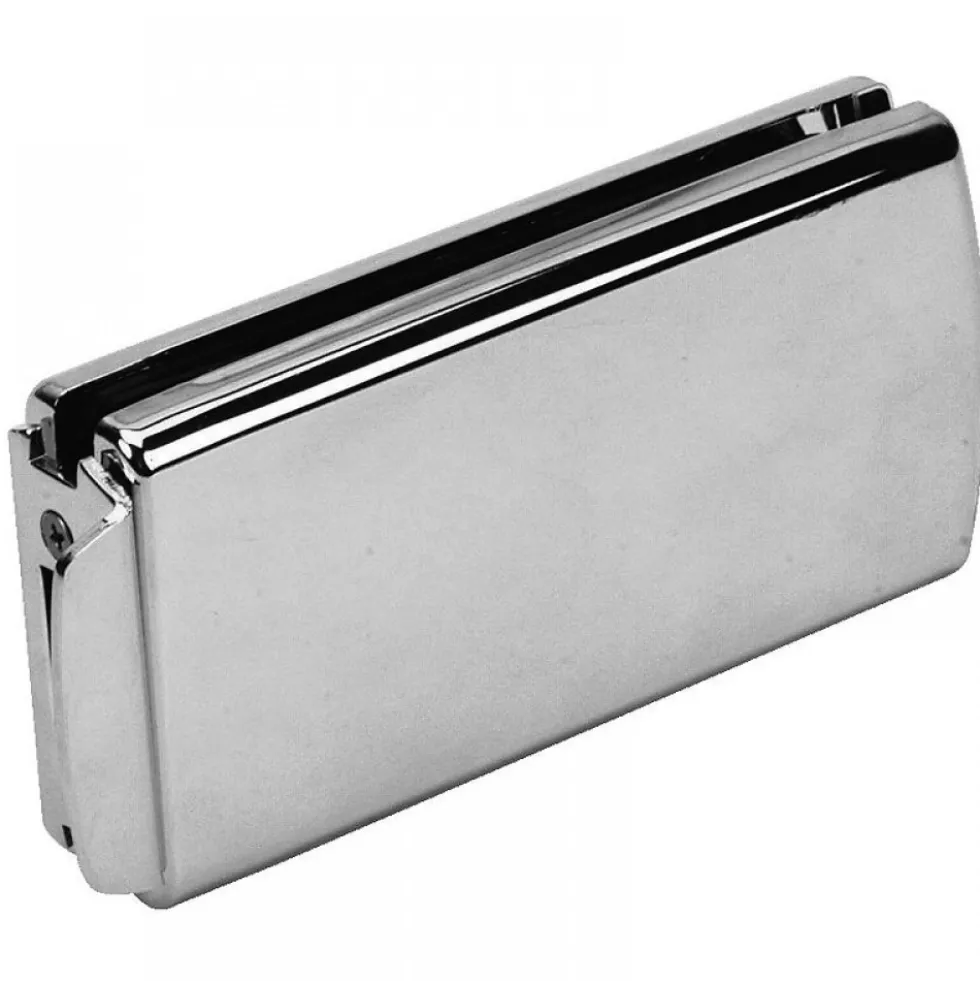 Boîtier gâche de miroiterie - chromé mat - Lagune 4309 ASSA ABLOY