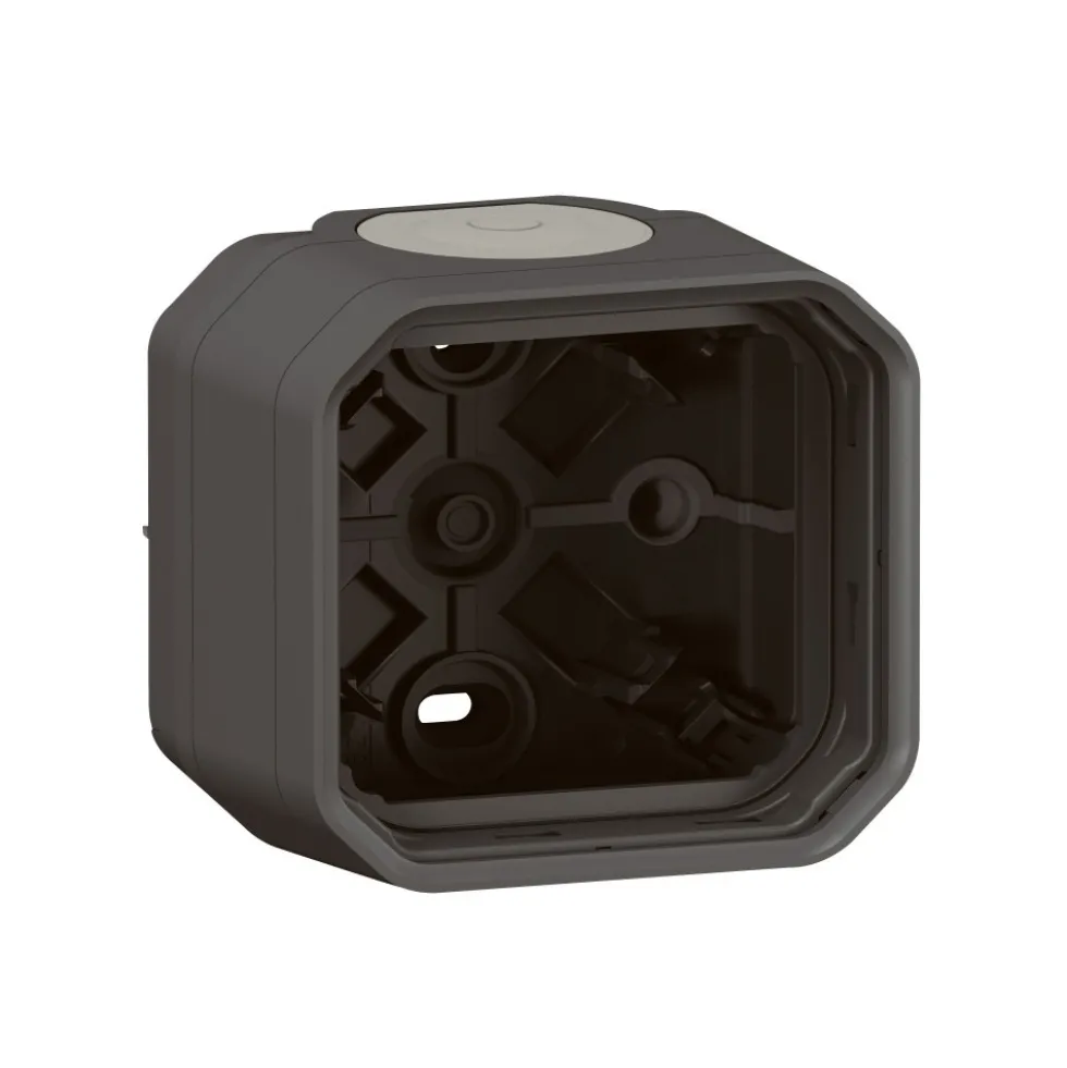 Boîtier saillie étanche - 1 poste avec 2 embouts à membrane - Plexo LEGRAND