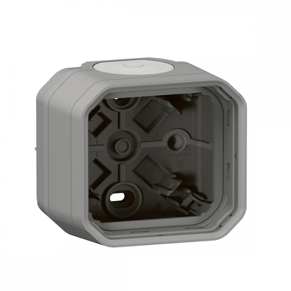 Boîtier saillie étanche - 1 poste avec 2 embouts à membrane - Plexo LEGRAND