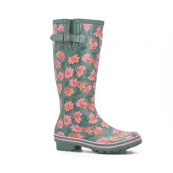 Botte de pluie Daisies - vert ROUCHETTE