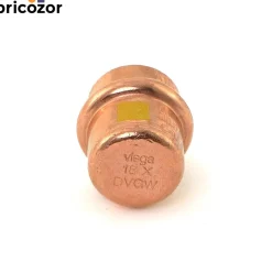 Bouchon cuivre femelle à sertir spécial Gaz VIEGA