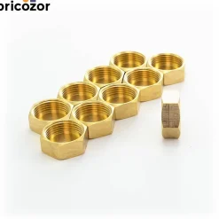 Bouchon laiton femelle à visser - sachet de 10 BRICOZOR