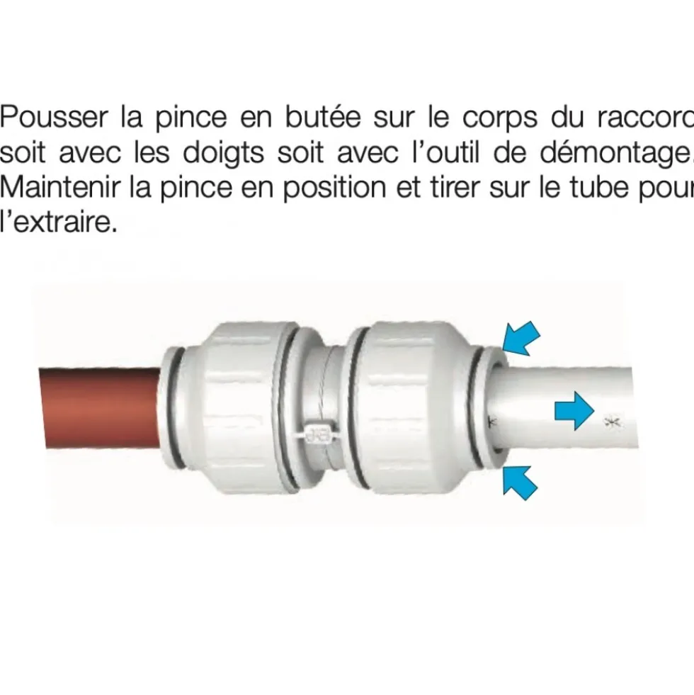 Bouchon pour tube - instantané - 15 mm - Speedfit John Guest