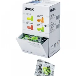 Bouchons d'oreille jetables - 37dB - grand conditionnement - x-fit UVEX