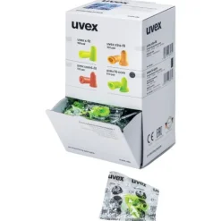 Bouchons d'oreille jetables - 24dB - boîte distributrice - hi-com UVEX