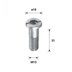 Boulon creux M10 pour embase 835 CAMAR